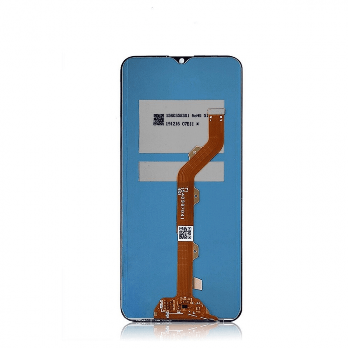 Tecno Spark 4 Ekran Dokunmatik Siyah Çıtasız Orjinal