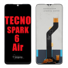 Tecno Spark 6 Go Air Ekran Dokunmatik Siyah Çıtasız Orjinal