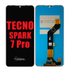 Tecno Spark 7 Pro Ekran Dokunmatik Siyah Çıtasız %100 Orijinal