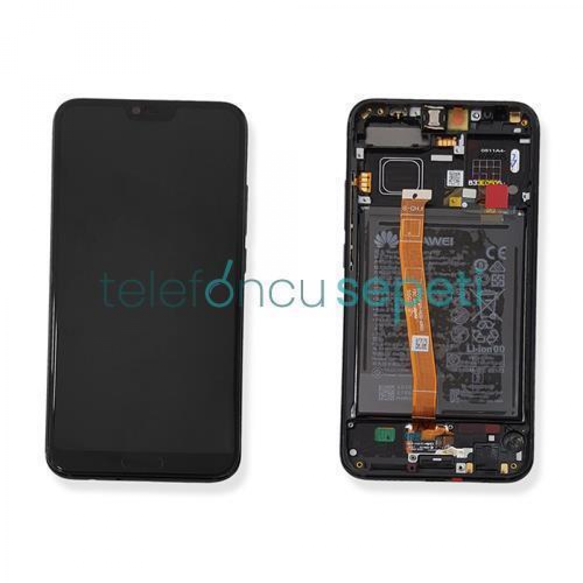 Huawei Honor 10 Ekran Dokunmatik Siyah Çıtasız