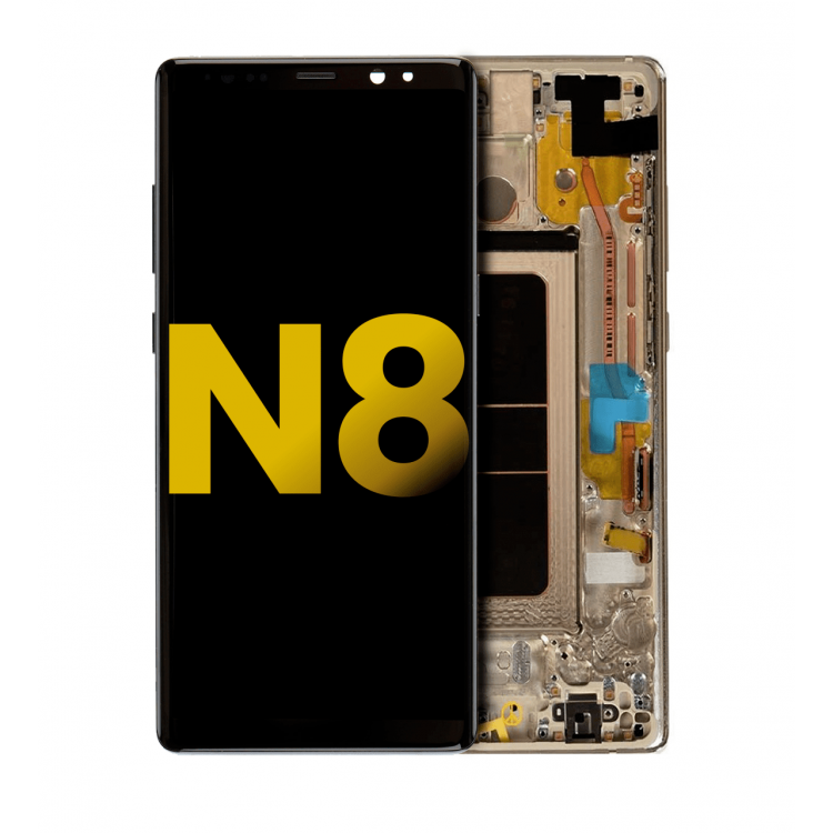 Samsung Galaxy Note 8 N950 Ekran Dokunmatik Gold Revize