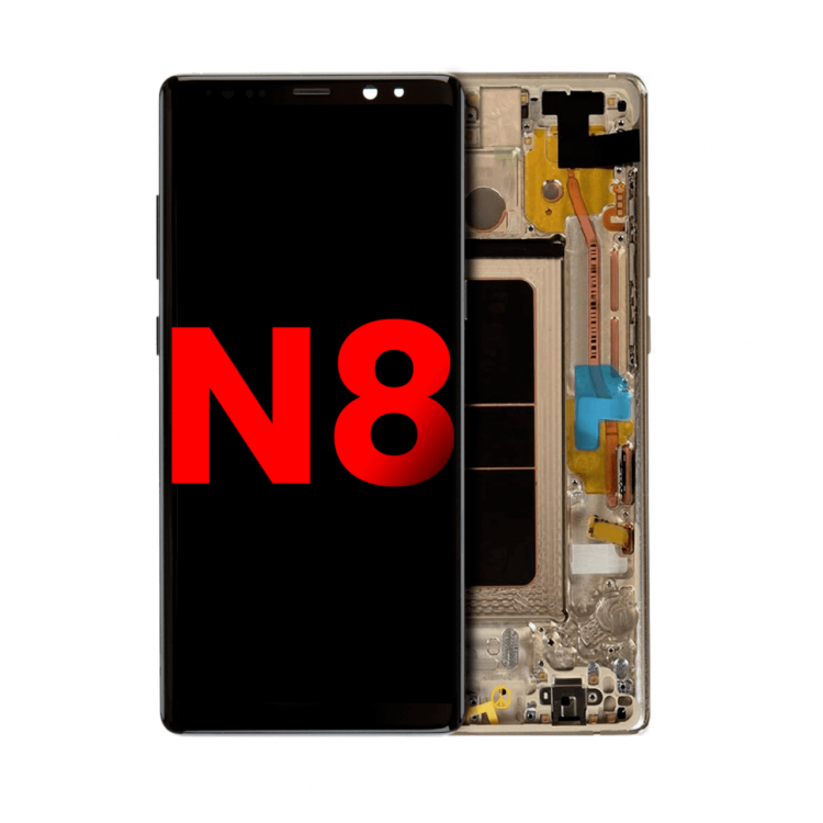 Samsung Galaxy Note 8 N950 Ekran Dokunmatik Gold Orjinal Servis