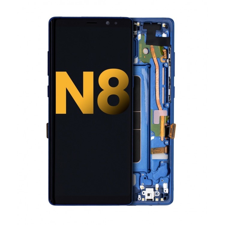 Samsung Galaxy Note 8 N950 Ekran Dokunmatik Mavi Revize