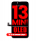 iPhone 13 Mini Ekran Dokunmatik Siyah %100 Oled