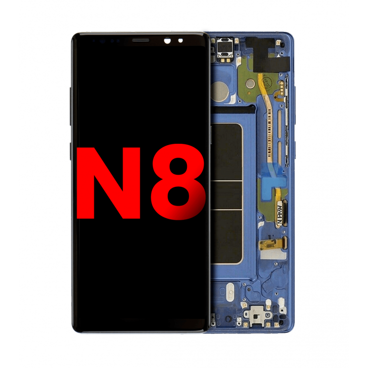 Samsung Galaxy Note 8 N950 Ekran Dokunmatik Mavi Orjinal Servis