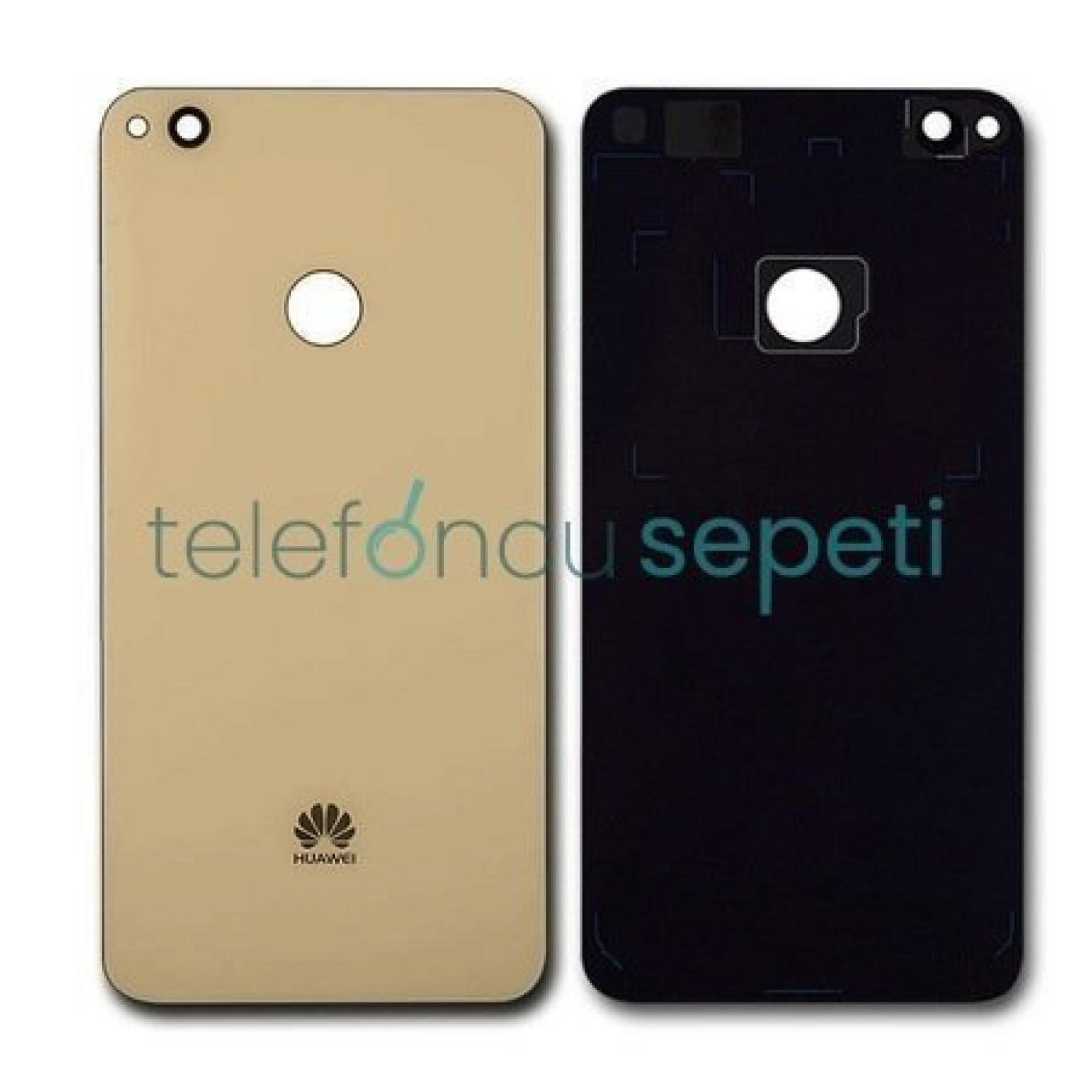 Huawei P9 Lite 2017 Arka Kapak Gold Orjinal