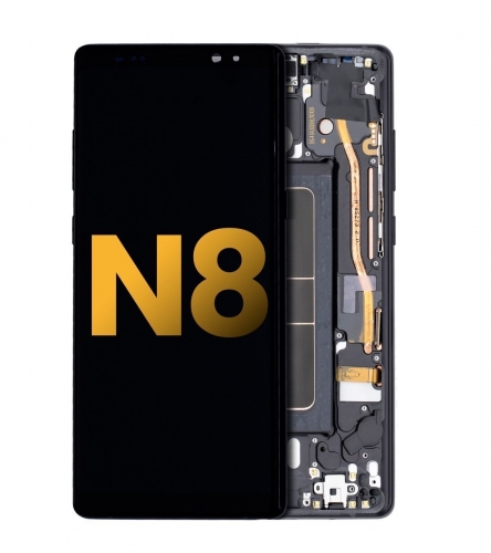 Samsung Galaxy Note 8 N950 Ekran Dokunmatik Siyah Revize