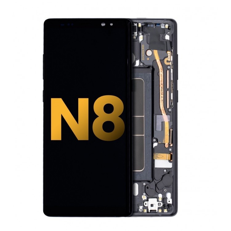 Samsung Galaxy Note 8 N950 Ekran Dokunmatik Siyah Revize