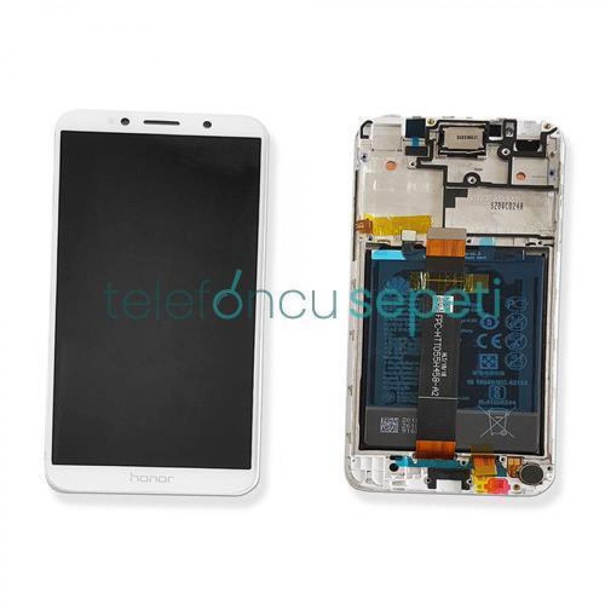 Huawei Honor 7s Dokunmatik Ekran Beyaz Çıtalı
