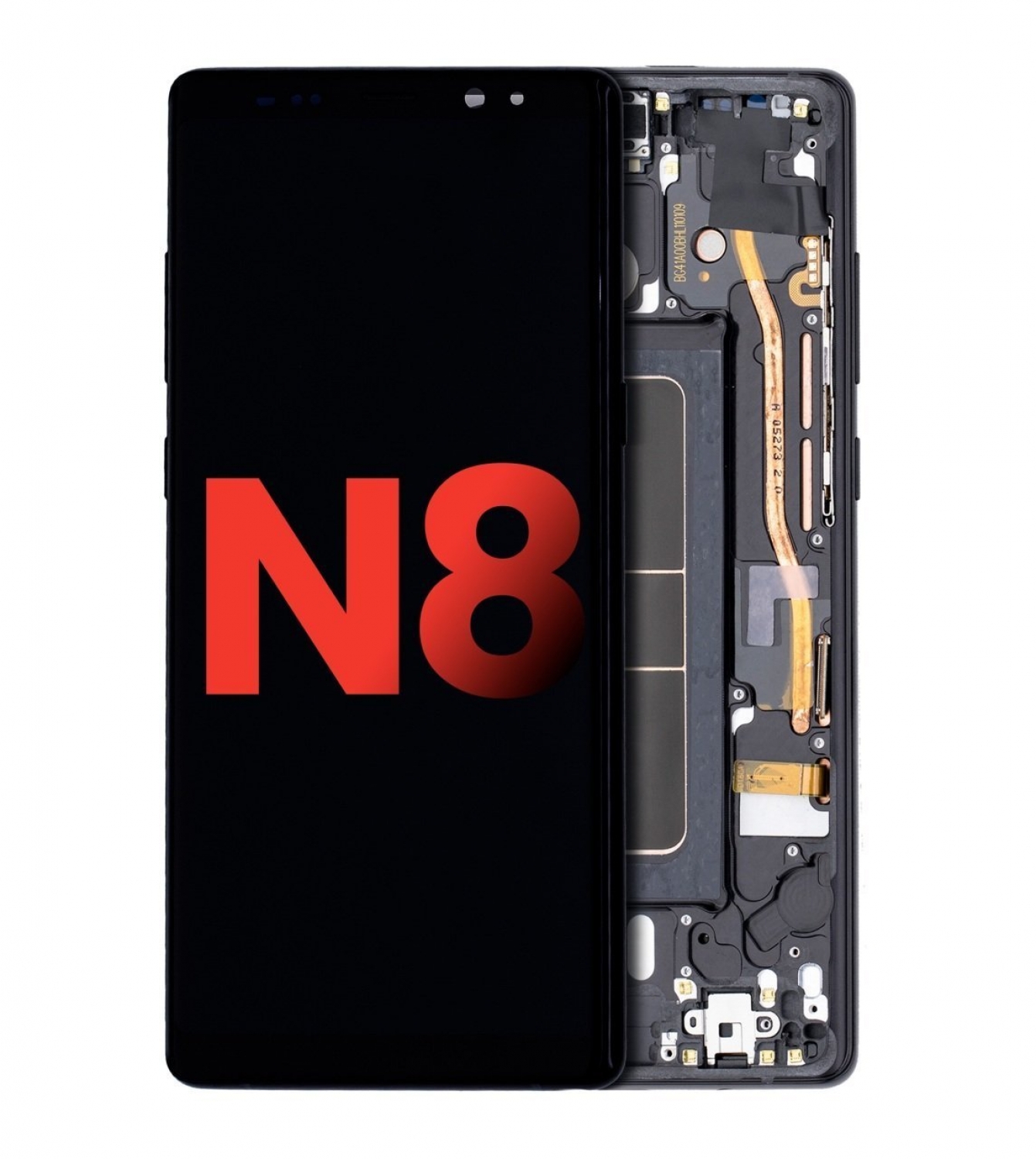 Samsung Galaxy Note 8 N950 Ekran Dokunmatik Siyah Orjinal Servis