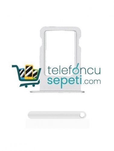 iPhone 5 Sim Kart Tepsisi Gümüş