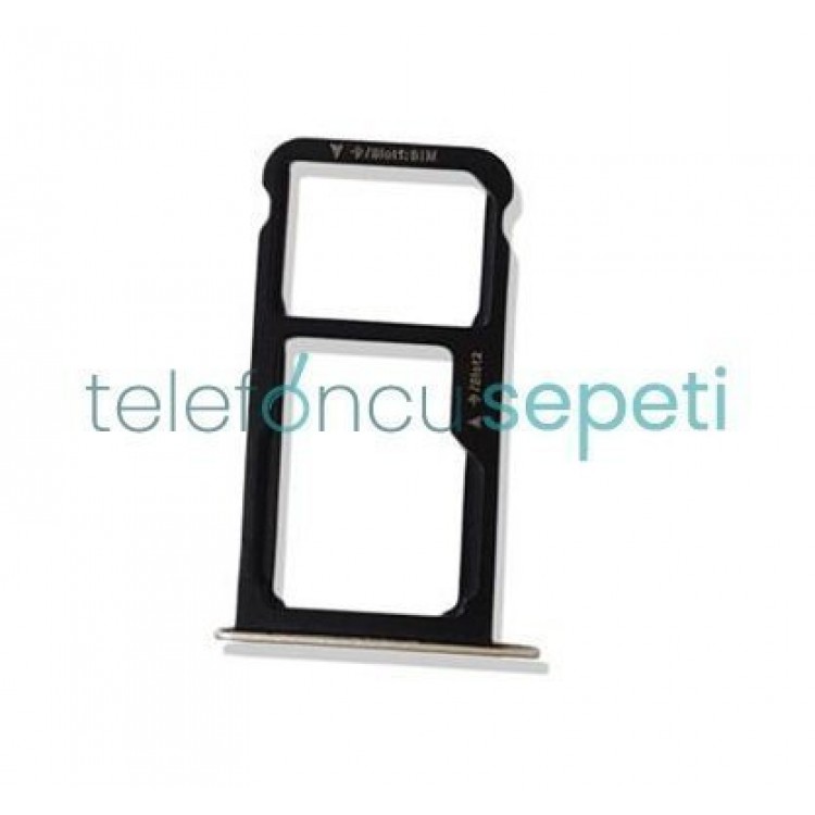 Huawei P9 Lite 2017 Sim Kart Tepsisi Gold
