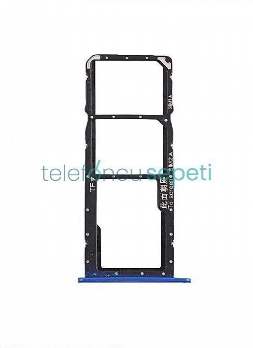 Huawei Honor 8x Sim Kart Tepsisi Mavi
