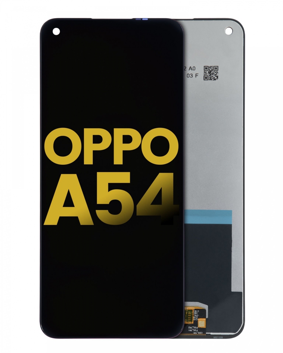 Oppo A54 Ekran Dokunmatik Siyah Çıtasız Orjinal