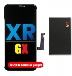 iPhone XR Ekran Dokunmatik Siyah  Oled Gx Marka