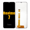 Oppo Realme 7 Ekran Dokunmatik Siyah Çıtasız A Plus Kalite