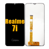 Oppo Realme 7i Ekran Dokunmatik Siyah Çıtasız A Plus Kalite