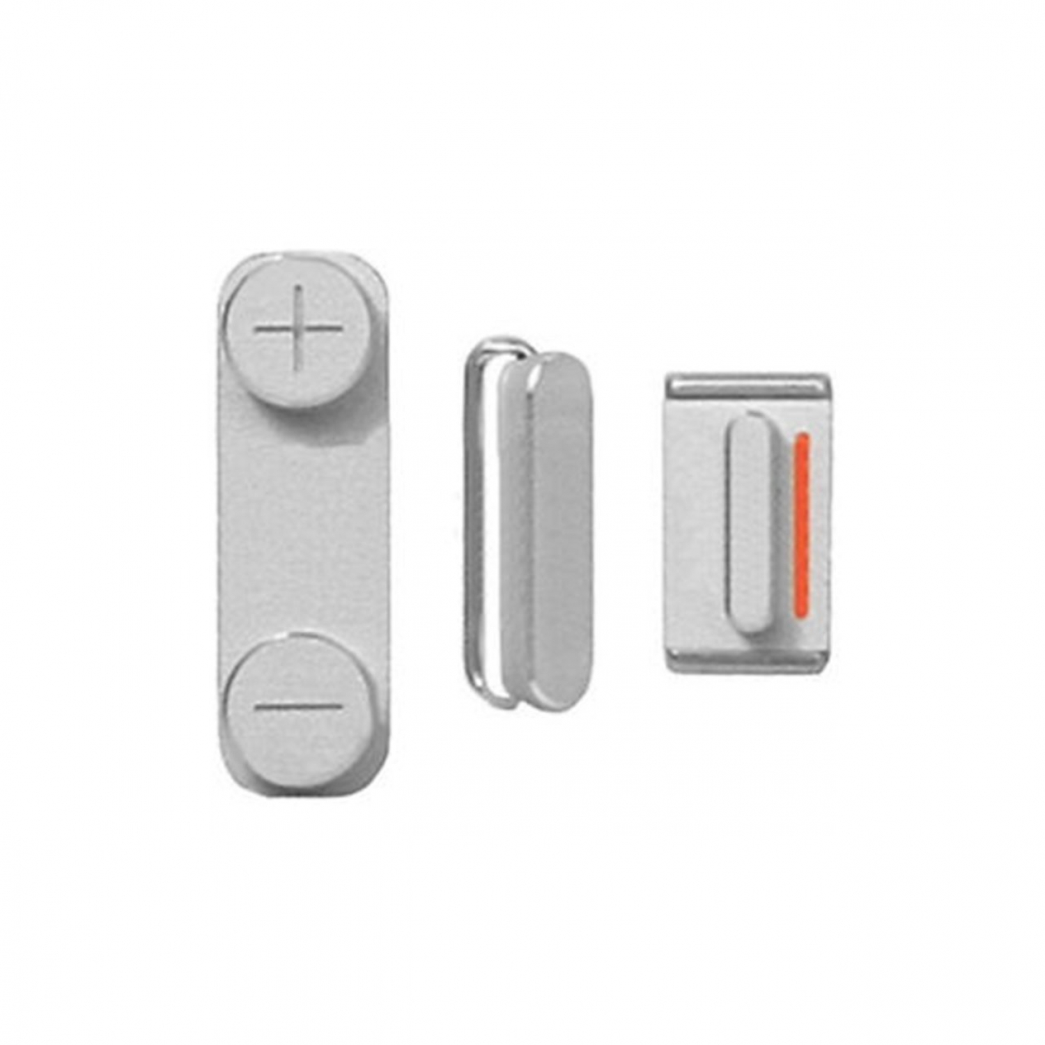 iPhone 5 Yan Tuş Set Beyaz iPhone 5 Yan Tuş Set Beyaz