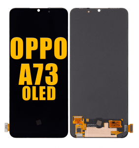 Oppo A73 Ekran Dokunmatik Siyah Çıtasız %100 Oled