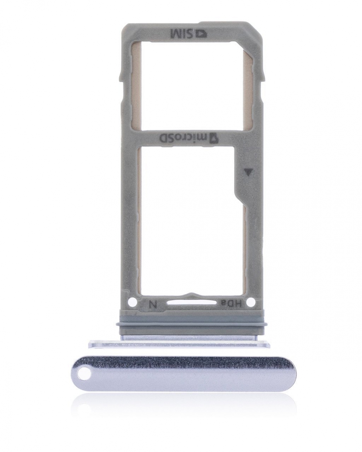 Samsung Galaxy Note 8 N950 Sim Kart Tepsisi Silver Çift