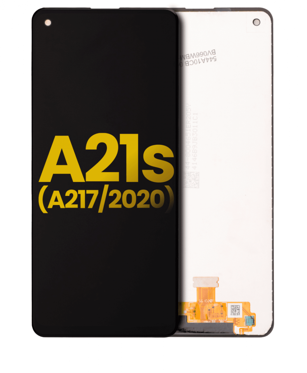 Samsung Galaxy A21s A217 Ekran Dokunmatik Siyah Çıtasız A Plus Kalite