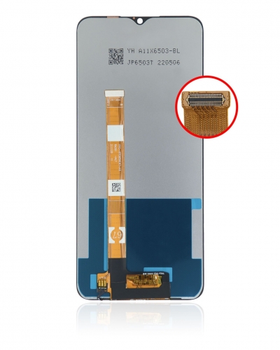 Realme C11 2020 Ekran Dokunmatik Siyah Çıtasız %100 Orijinal 