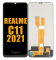 Realme C11 2021 Ekran Dokunmatik Siyah Çıtasız %100 Birebir Ürün