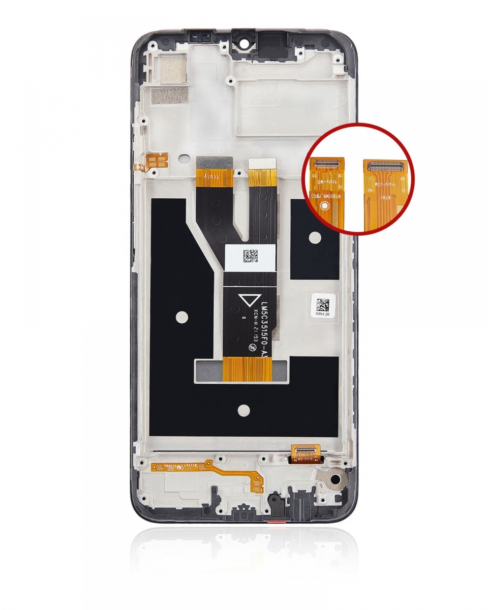 Realme C11 2020 Ekran Dokunmatik Siyah Çıtalı Orjinal Realme C11 2020 Ekran Dokunmatik Siyah Çıtalı Orjinal