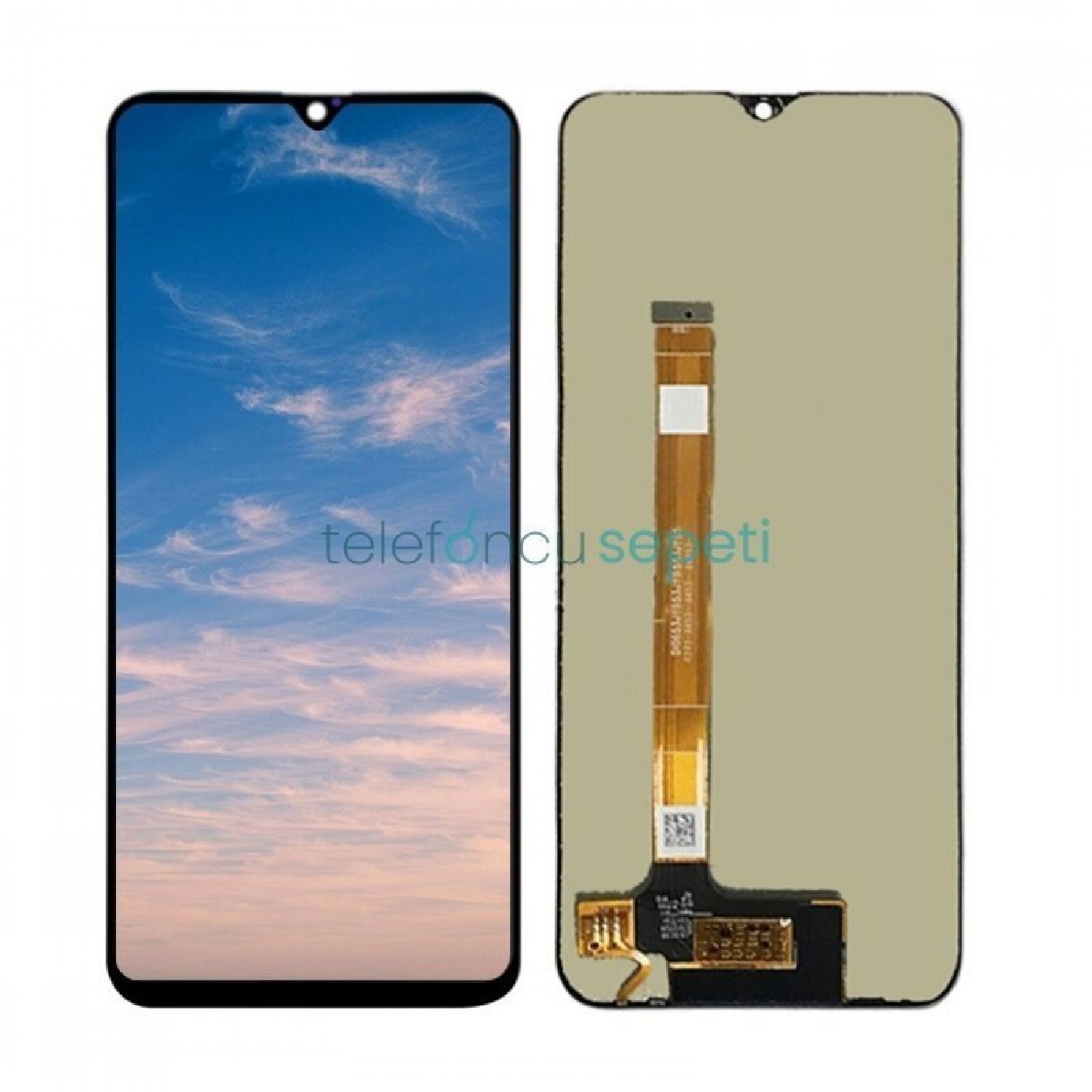 Oppo A9 Ekran Dokunmatik Siyah Çıtasız