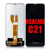 Realme C21 Ekran Dokunmatik Siyah Çıtasız Orjinal