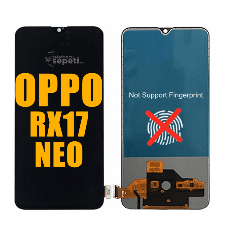 Oppo Reno Rx17 Neo Ekran Dokunmatik Siyah Çıtasız A Plus Kalite