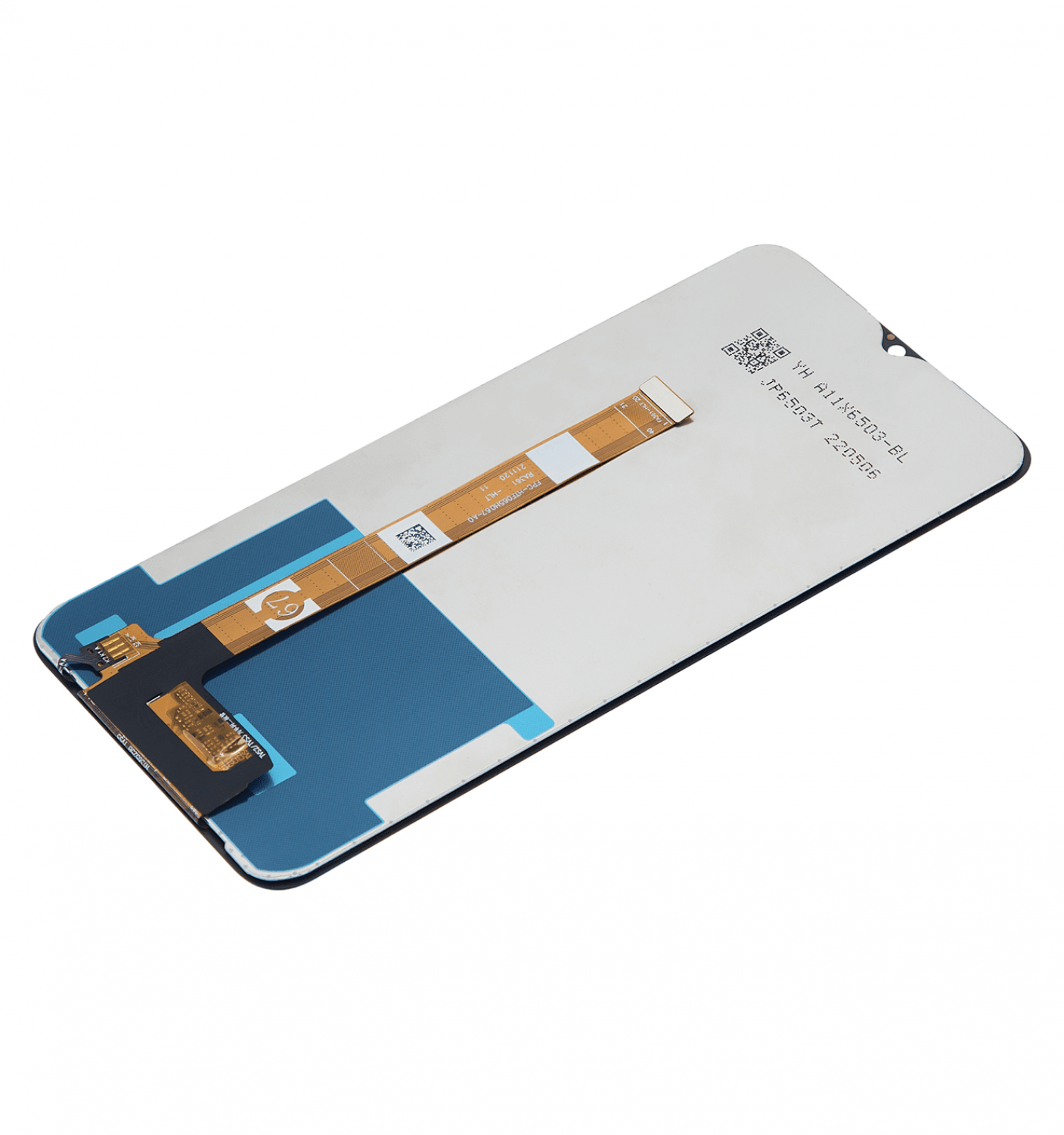 Realme C15 Ekran Dokunmatik Siyah Çıtasız A Plus Kalite