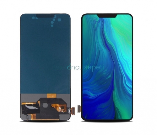 Oppo Reno Ekran Dokunmatik Siyah Çıtasız