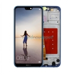 Huawei P20 lite Ekran Dokunmatik Mavi Çıtalı Orjinal