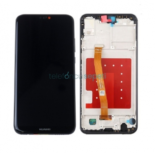 Huawei P20 lite Ekran Dokunmatik Siyah Çıtalı %100 Orijinal