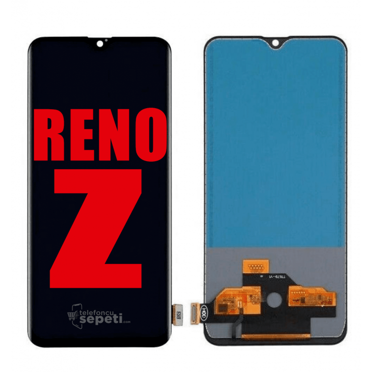 Oppo Reno Z Ekran Dokunmatik Siyah Çıtasız A Plus Kalite