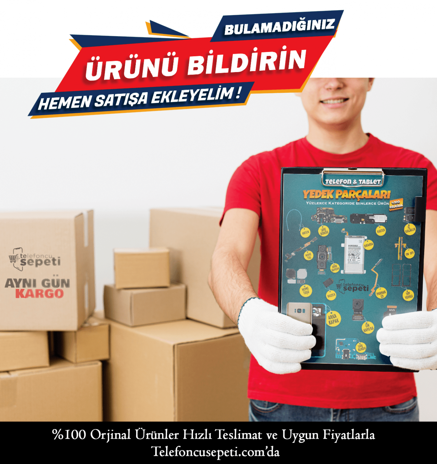 Realme C25y Ekran Dokunmatik Siyah Çıtasız Orijinal