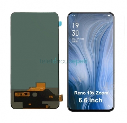 Oppo Reno 10X Ekran Dokunmatik Siyah Çıtasız