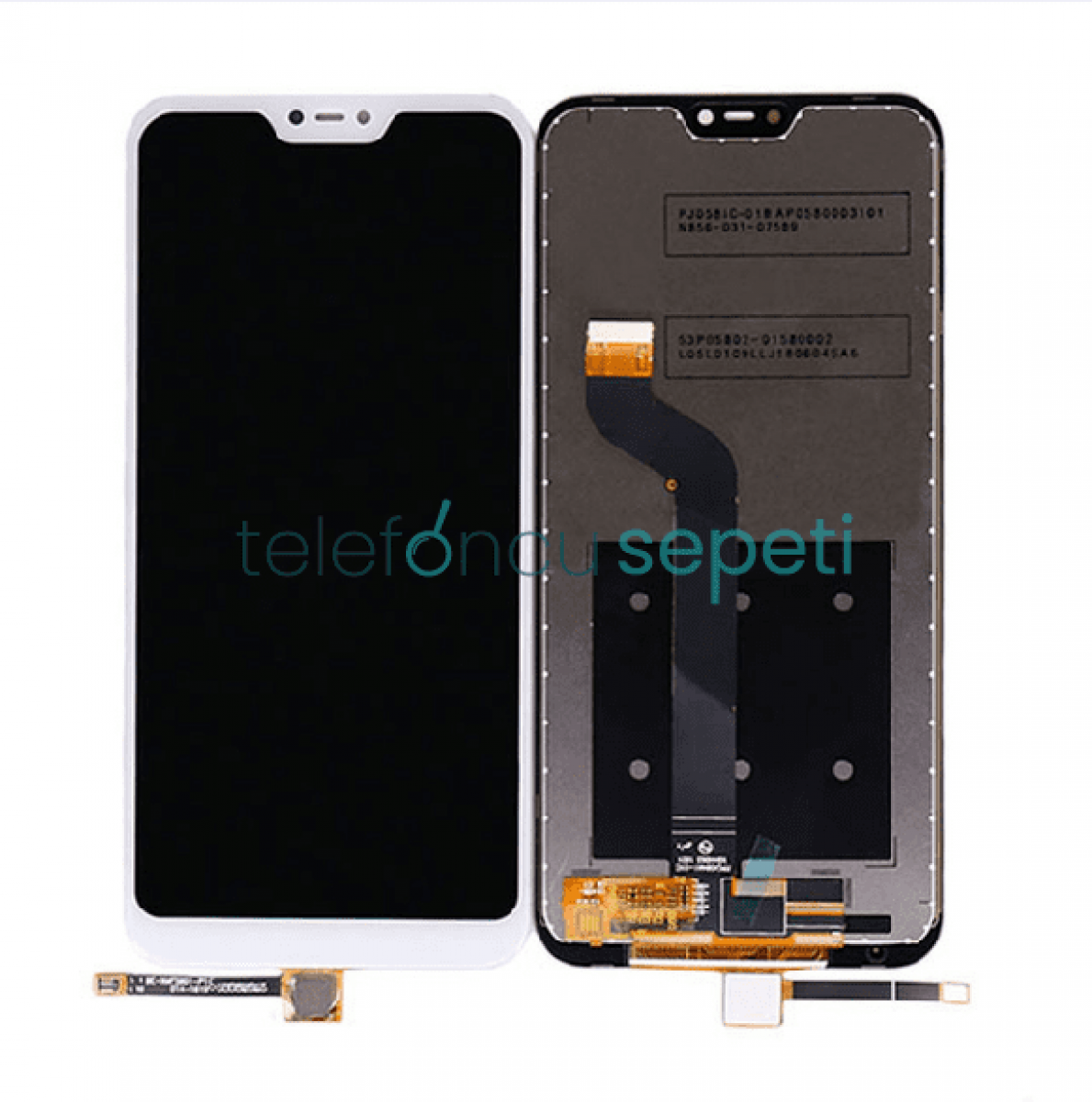 Xiaomi Mi A2 Lite Ekran Dokunmatik Beyaz Çıtasız Orijinal