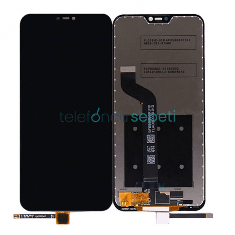 Xiaomi Mi A2 Lite Ekran Dokunmatik Siyah Çıtasız Orijinal