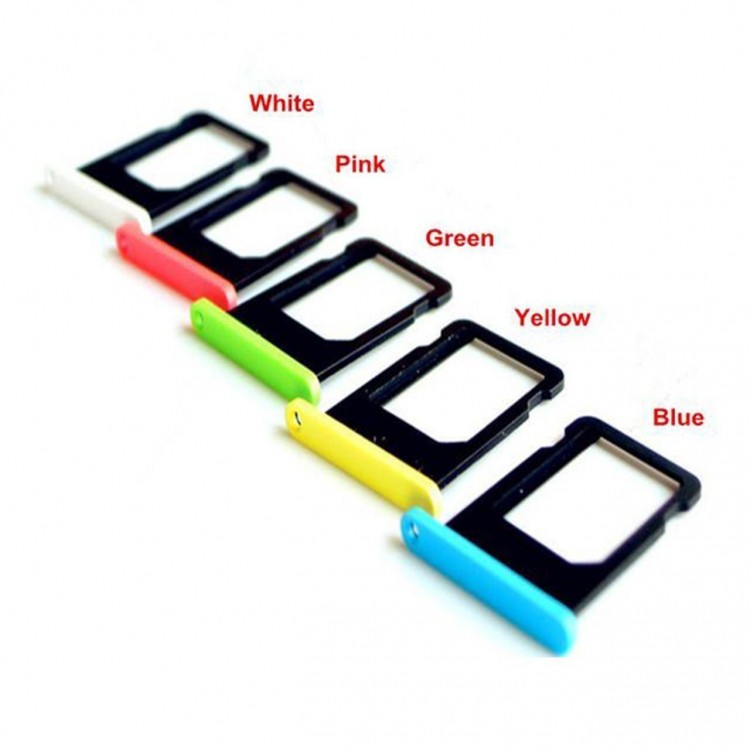 iPhone 5c Sim Kart Tepsisi Mavi