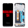 Realme 5i Ekran Dokunmatik Siyah Çıtalı Orjinal
