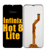 Infinix Hot 8 Lite Ekran Dokunmatik Siyah Çıtasız A Plus Kalite