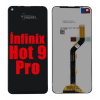 İnfinix Hot 9 Pro Ekran Dokunmatik Siyah Çıtasız Orjinal