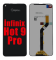 İnfinix Hot 9 Pro Ekran Dokunmatik Siyah Çıtasız Orjinal