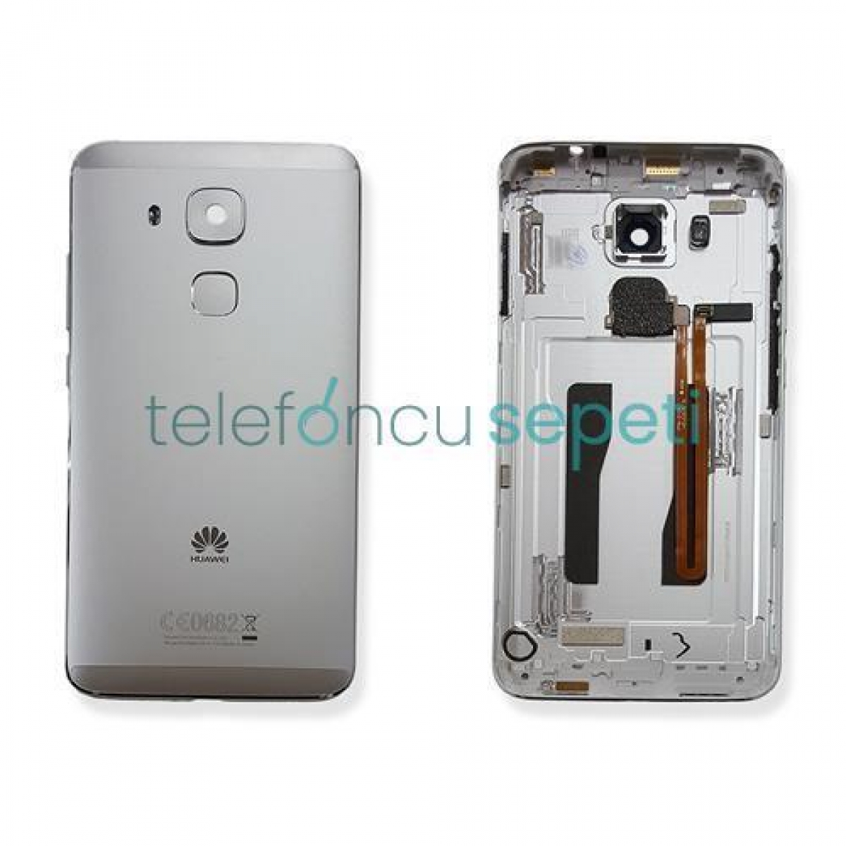 Huawei Nova Plus Arka Kapak Silver