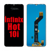 İnfinix Hot 10i Ekran Dokunmatik Siyah Çıtasız Orjinal
