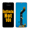 İnfinix Hot 10i Ekran Dokunmatik Siyah Çıtasız A Plus Kalite