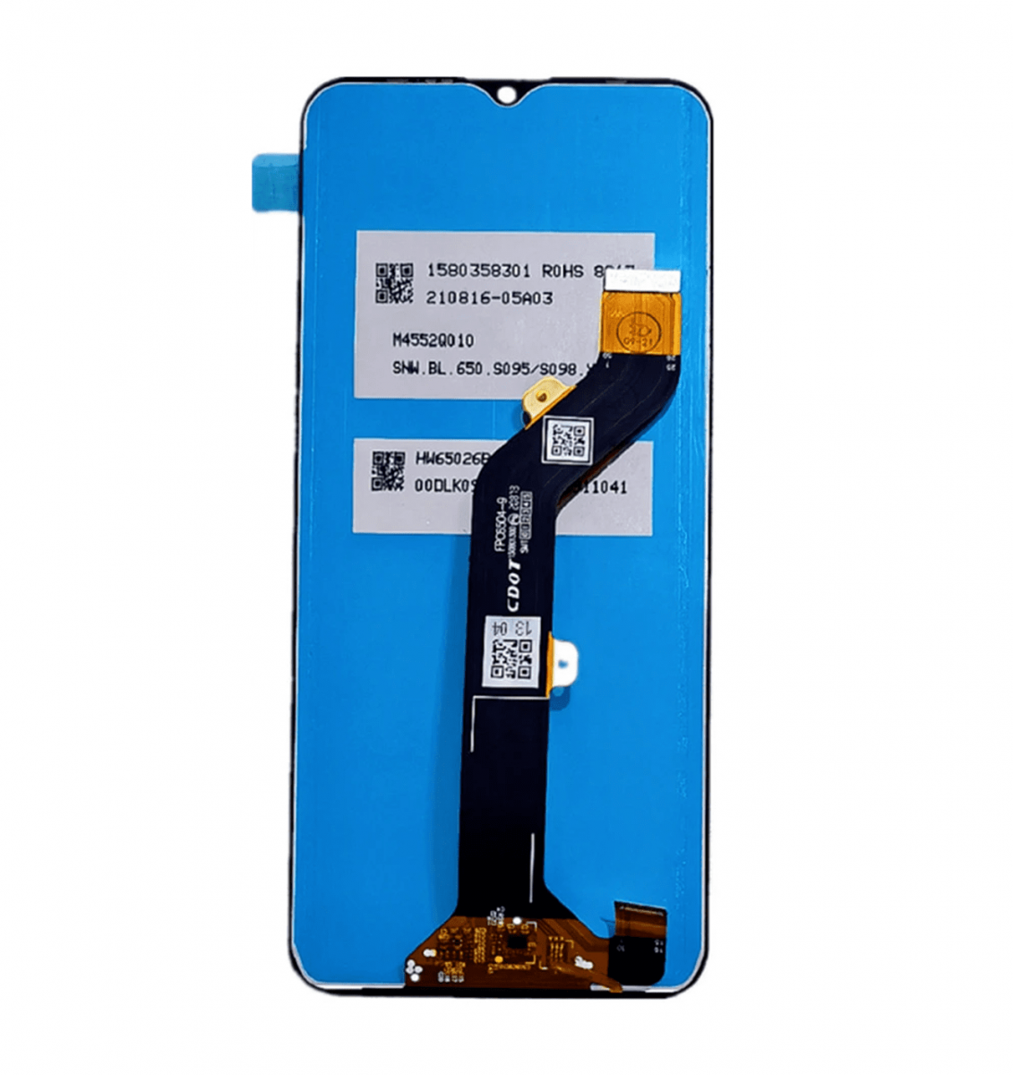 İnfinix Hot 10 Lite Ekran Dokunmatik Siyah Çıtasız Servis