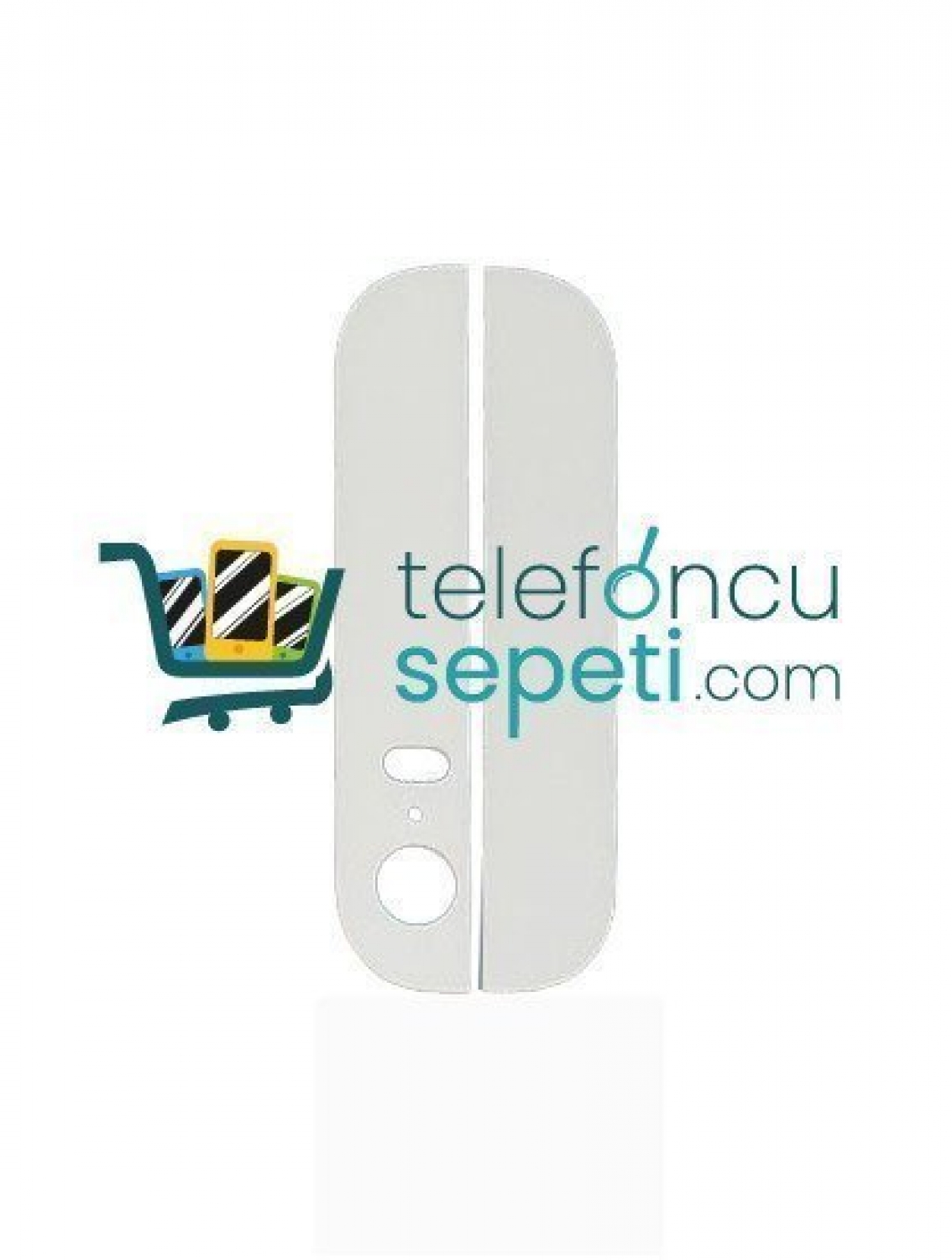 iPhone 5s Kamera Lensi Set Beyaz